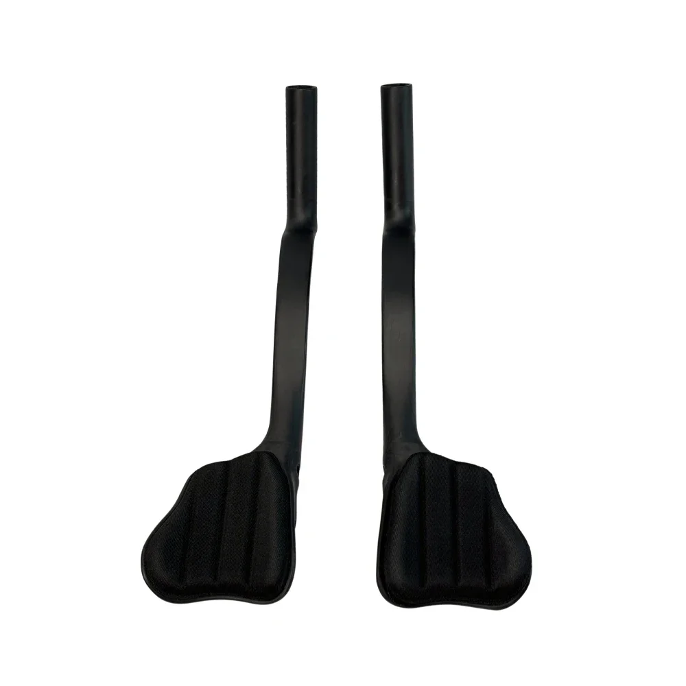 Mountain Biking Races - 31,8mm Carbonfaser-Lenker mit Schwamm-Ellbogenauflage für Rennrad,