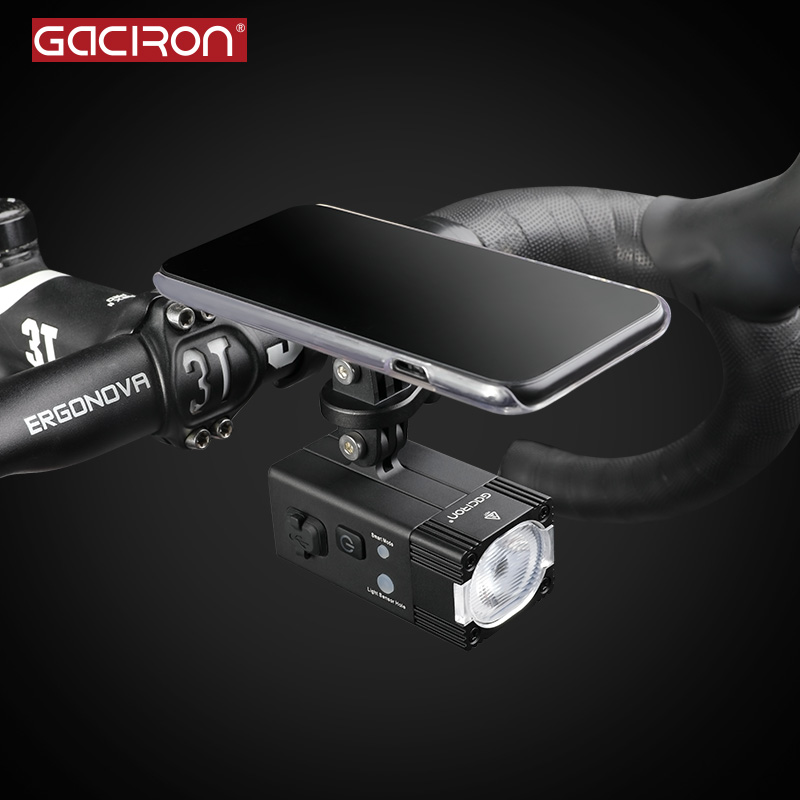 Mountain Biking Races - Gaciron Intelligentes 500-Lumen-Mountainbike-Licht, kompatibel mit Gopro-Mount,