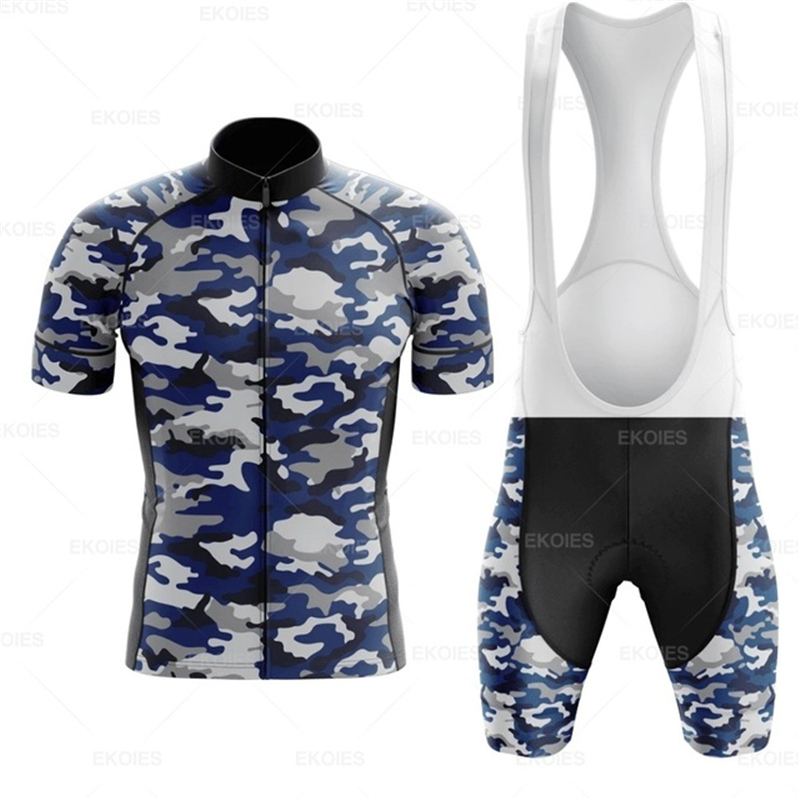 Mountain Biking Races - Tarnrad-Trikot-Set für Männer, Team-Mountainbike, Fahrrad kleidung,