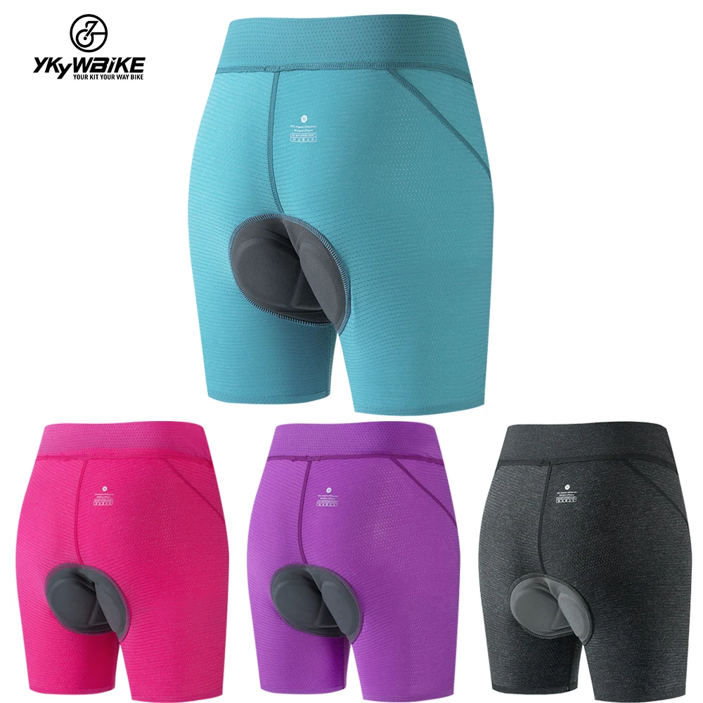 Mountain Biking Shorts Women - YKYWBIKE – Fahrradunterwäsche für Damen, kurze