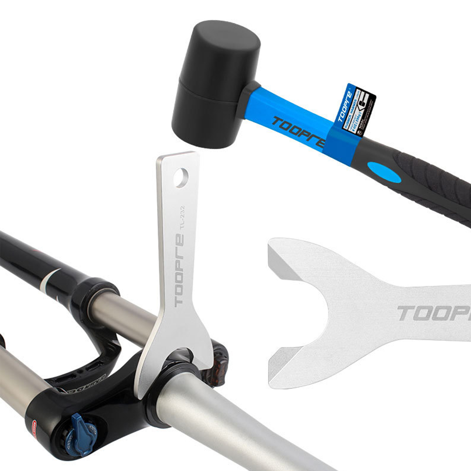 Mountain Biking Races - Fahrrad-Vorderradgabel-Unterbauteil-Entferner aus 304 Edelstahl für Mountainbike