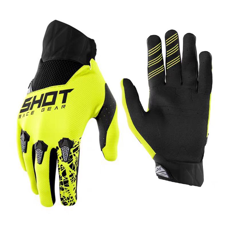 Mountain Biking Gloves - 25. neue Mountainbike-Rennrad-Reithandschuhe, Fahrrad, Off-Road-Motorrad, Vollfinger,