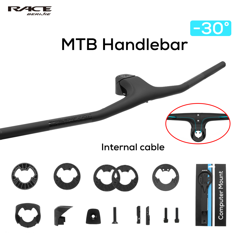 Mountain Biking Races - RACE Vollcarbon MTB Lenker mit interner