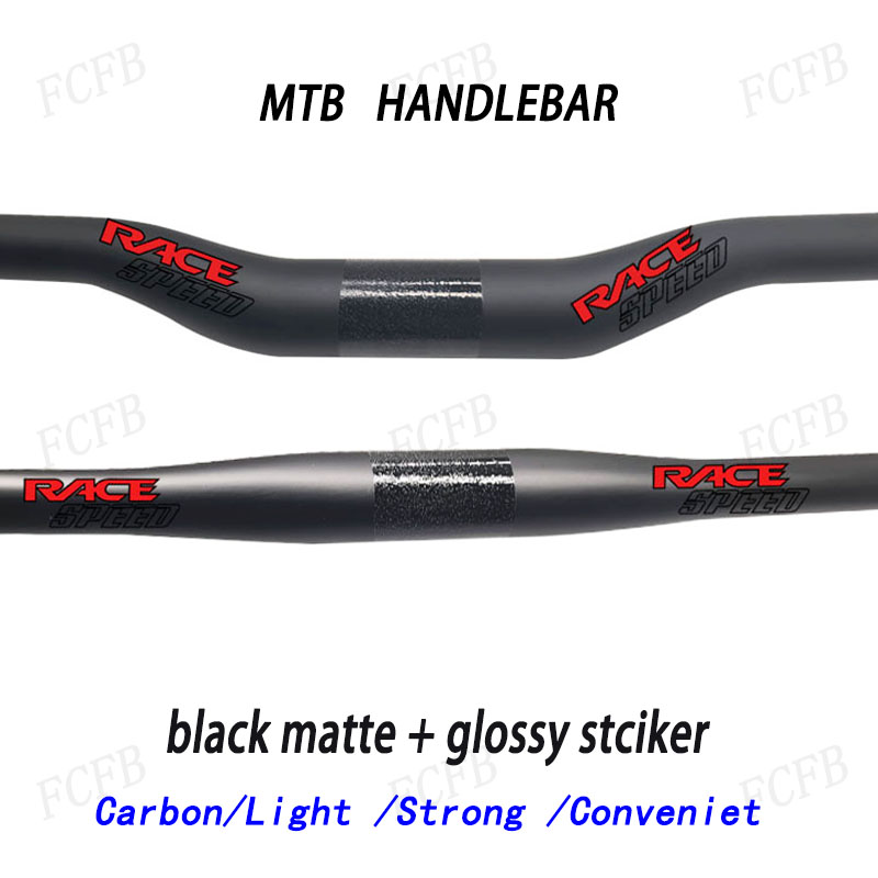 Mountain Biking Races - RACE SPEED T1000 Carbon-Lenker MTB-Lenker Flat
