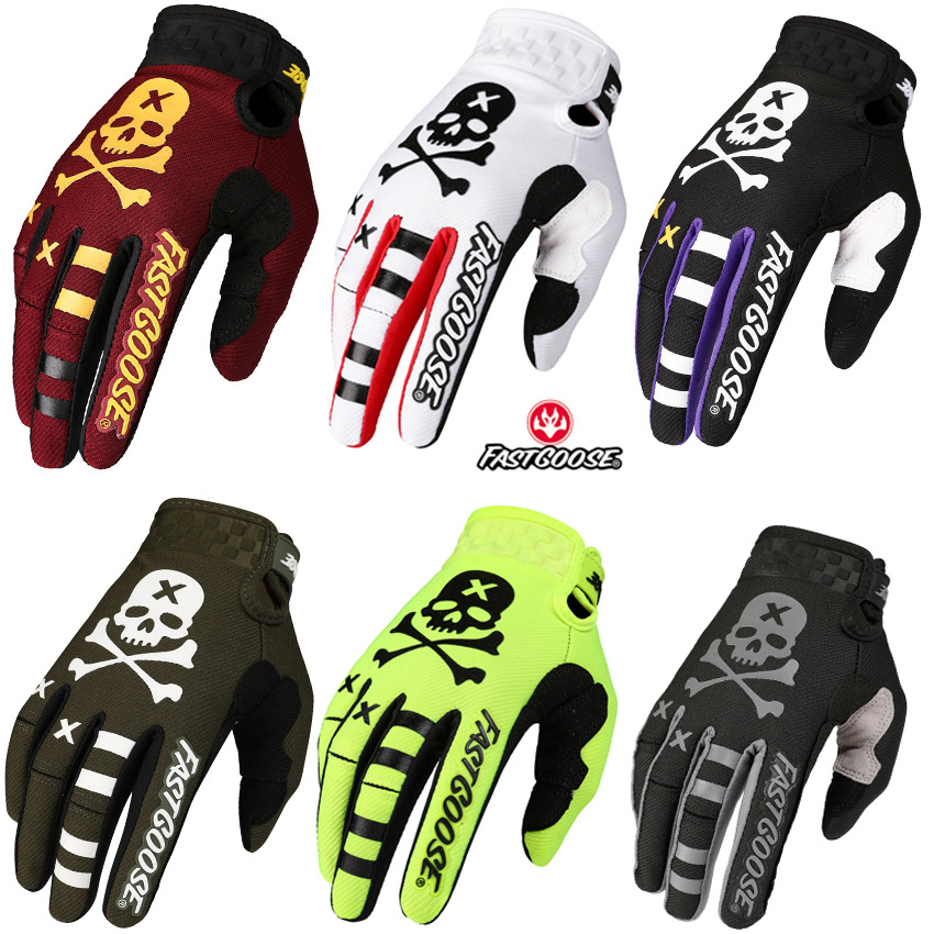 Mountain Biking Gloves - FASTGOOSE Motocross MX Handschuhe Motorrad Vollfinger