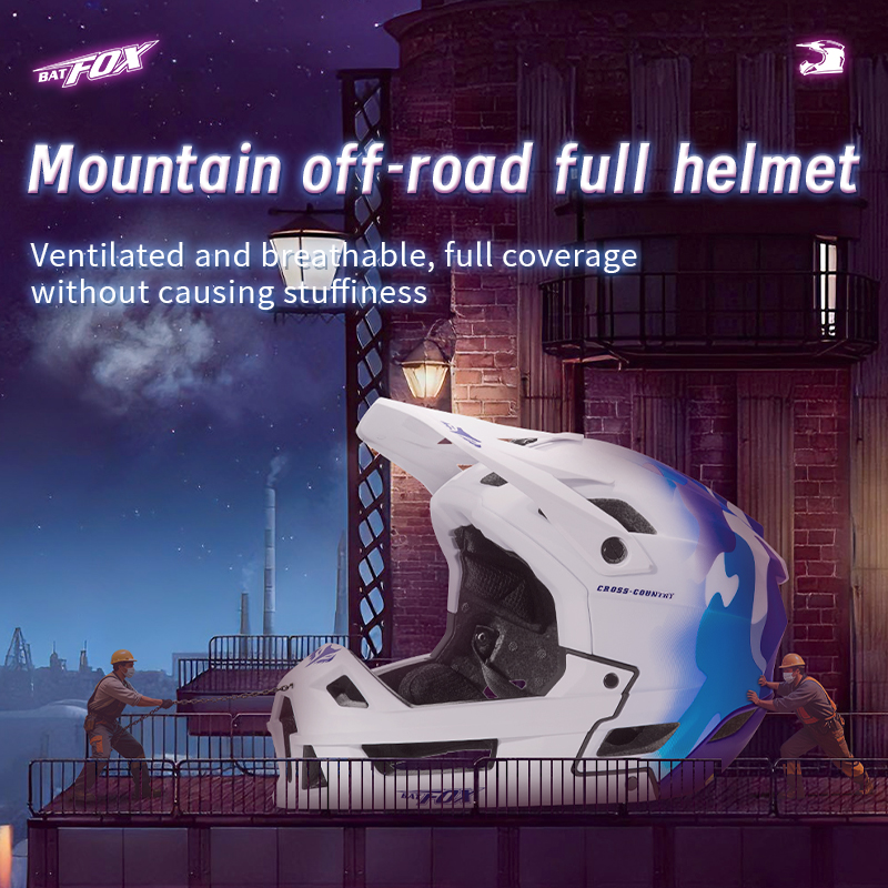 BATFOX Mountainbike Vollvisier – Mountain Biking Full Face Helmet Bewertung und Preis