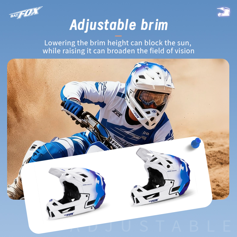 BATFOX Mountainbike Vollvisier – Mountain Biking Full Face Helmet Bewertung und Preis