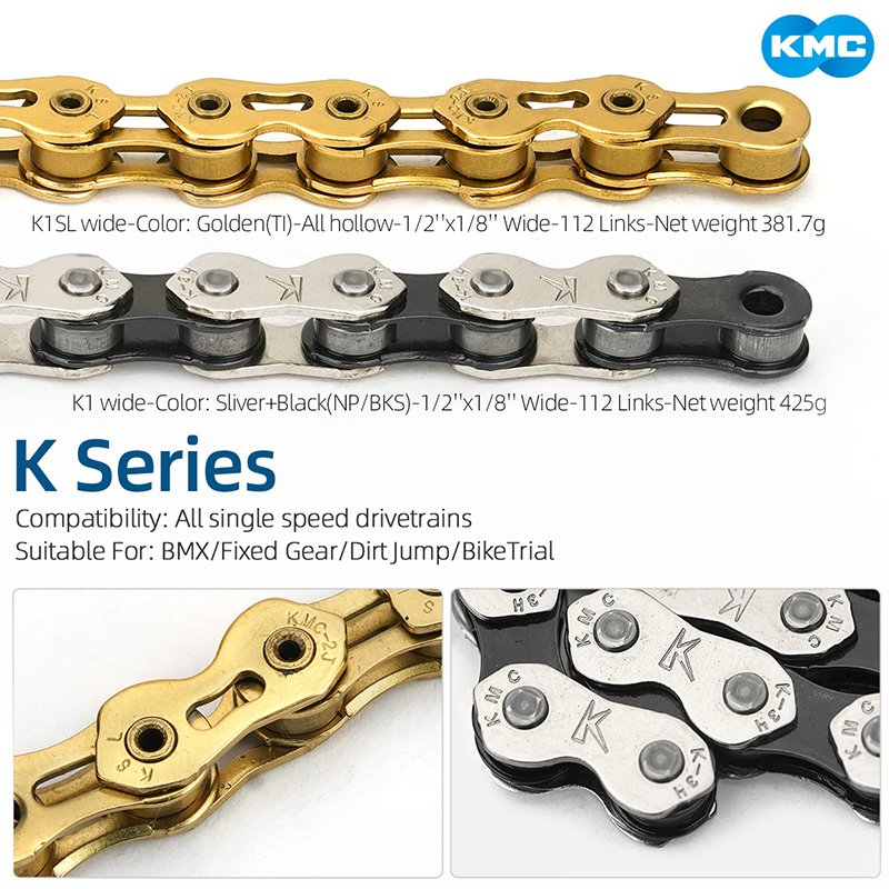 KMC Fahrradkette Single Speed  – Mountain Biking Track Bewertung und Preis