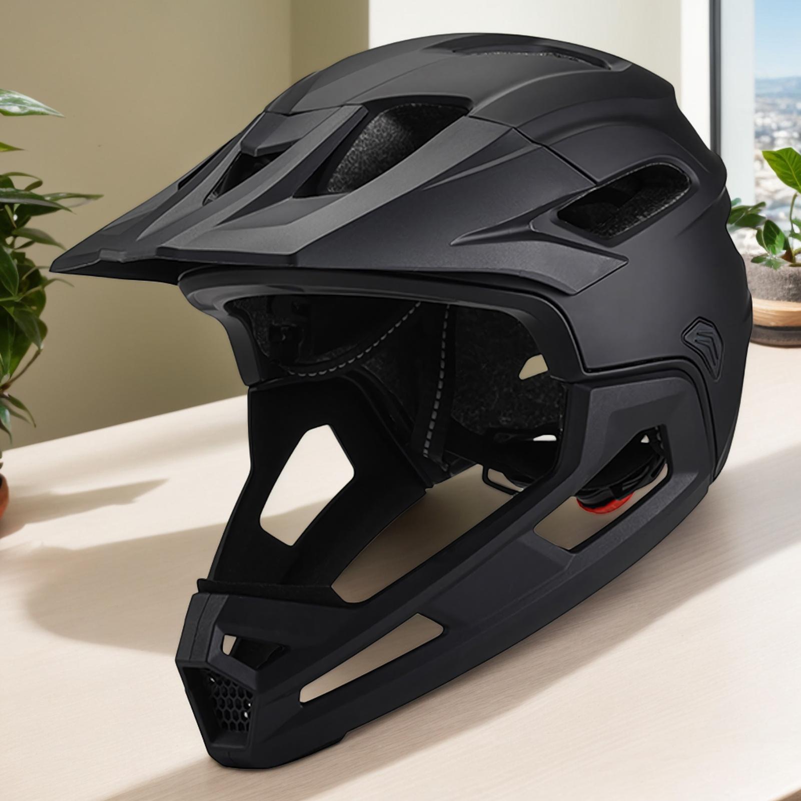 1 Stück Erwachsenen-Mountainbi – Mountain Biking Full Face Helmet Bewertung und Preis