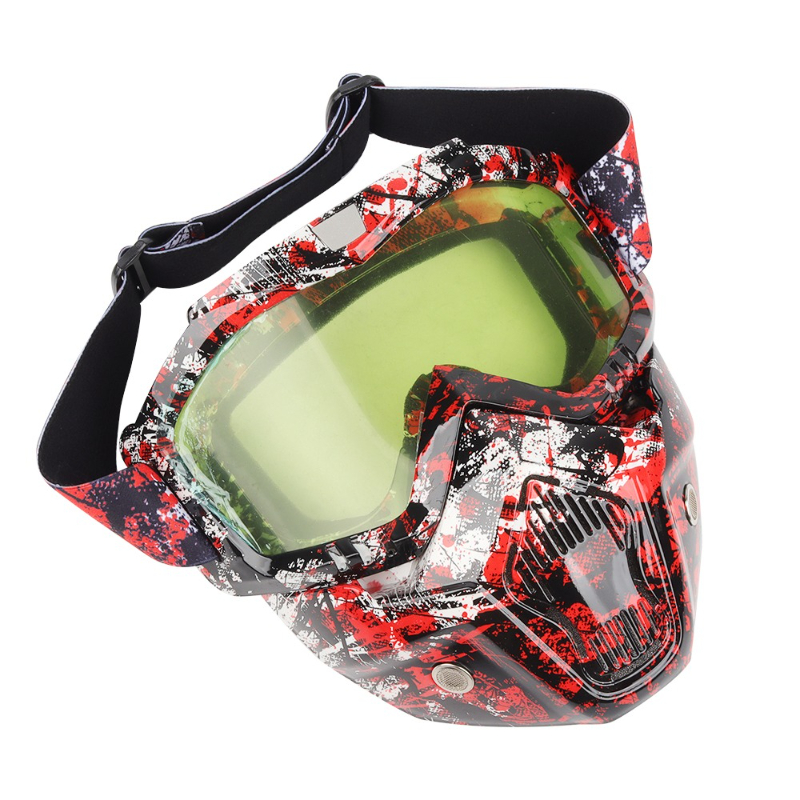 Motorradbrillen, Masken, atmun – Mountain Biking Full Face Helmet Bewertung und Preis