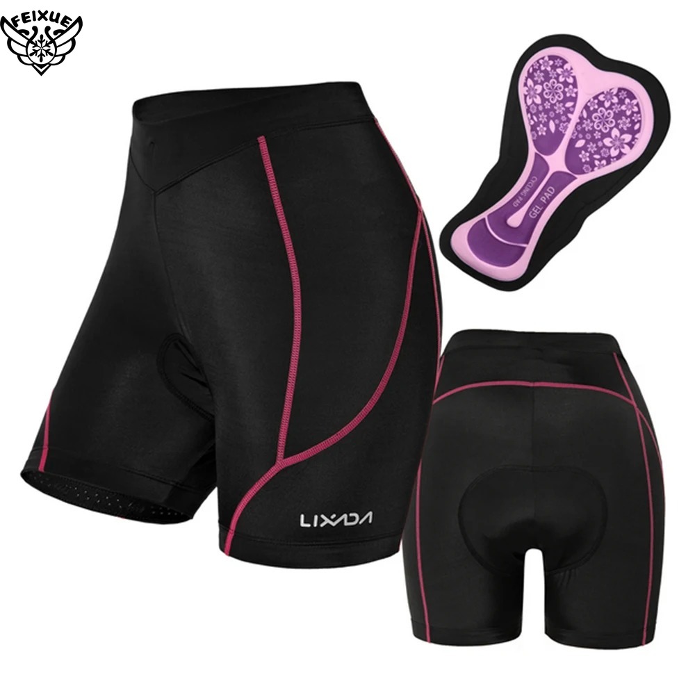 Frauen Radfahren Shorts 3D Sch – Mountain Biking Shorts Women Bewertung und Preis