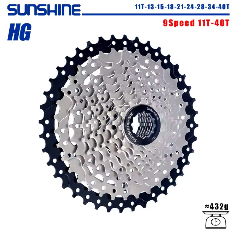 SUNSHINE 9-Gang-Kassette 11 32 – Cassette 11 Speed Bewertung und Preis