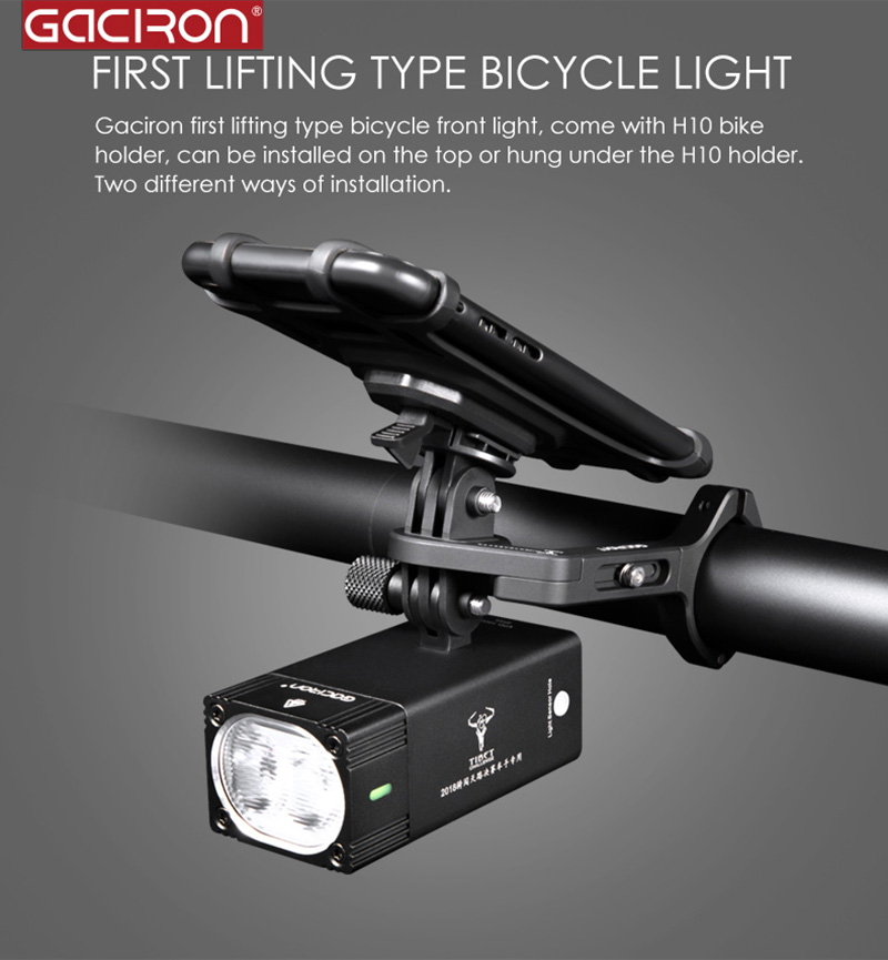 Gaciron Intelligentes 500-Lume – Mountain Biking Races Bewertung und Preis