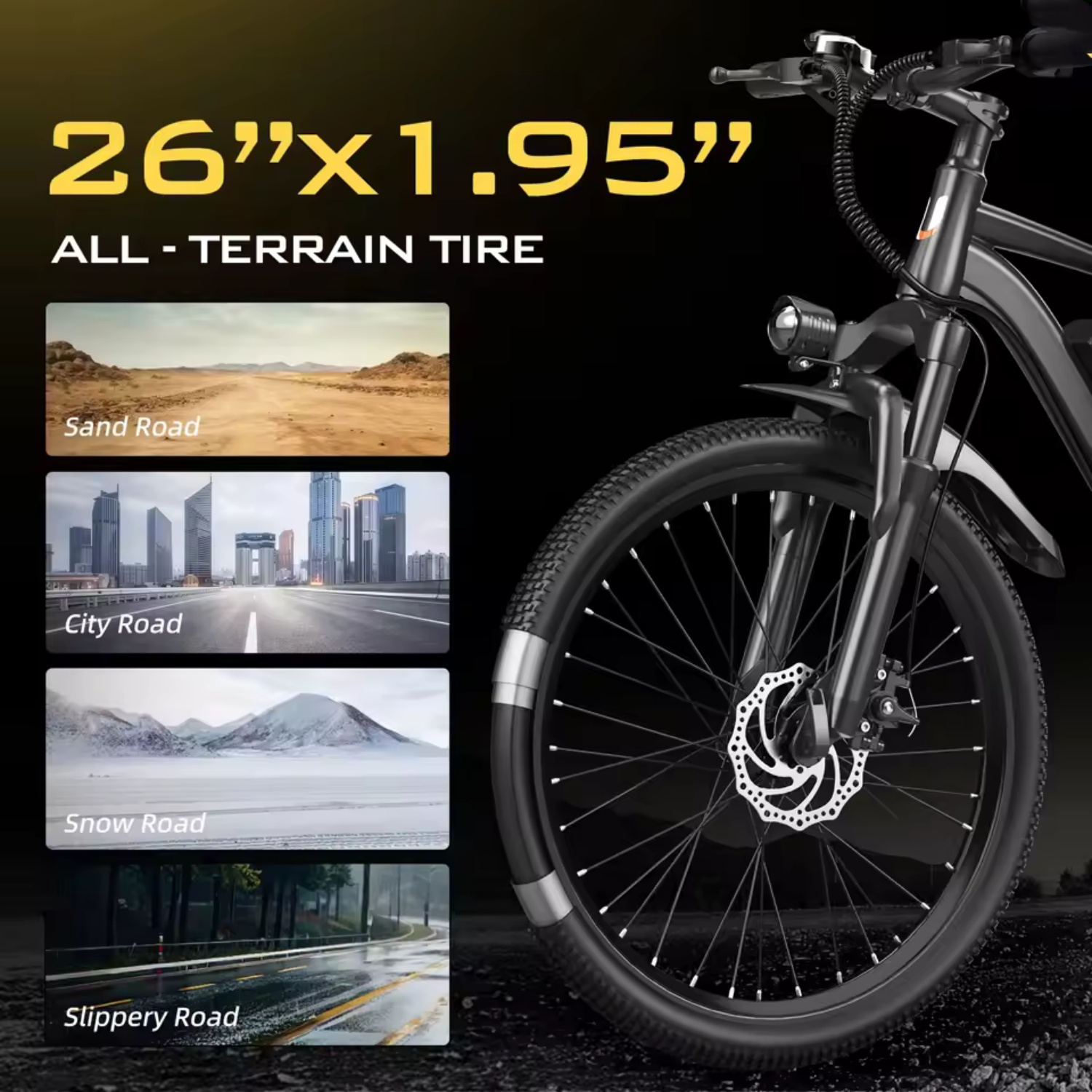 Offroad-E-Bike, 500W Motor, Vo – Mountain Biking Trails Bewertung und Preis