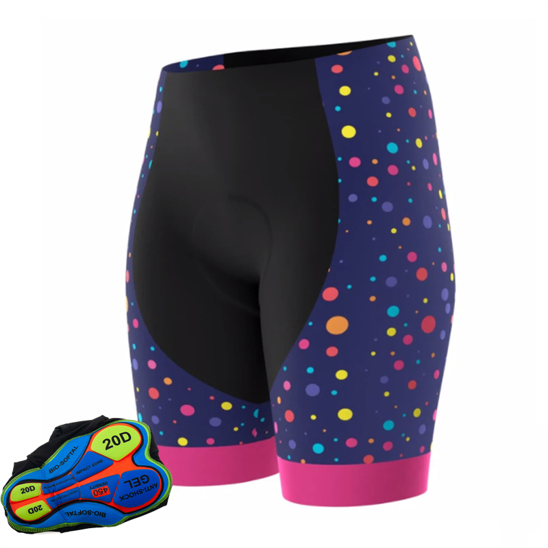 20D Gel Pad Fahrradstrumpfhose – Mountain Biking Shorts Women Bewertung und Preis