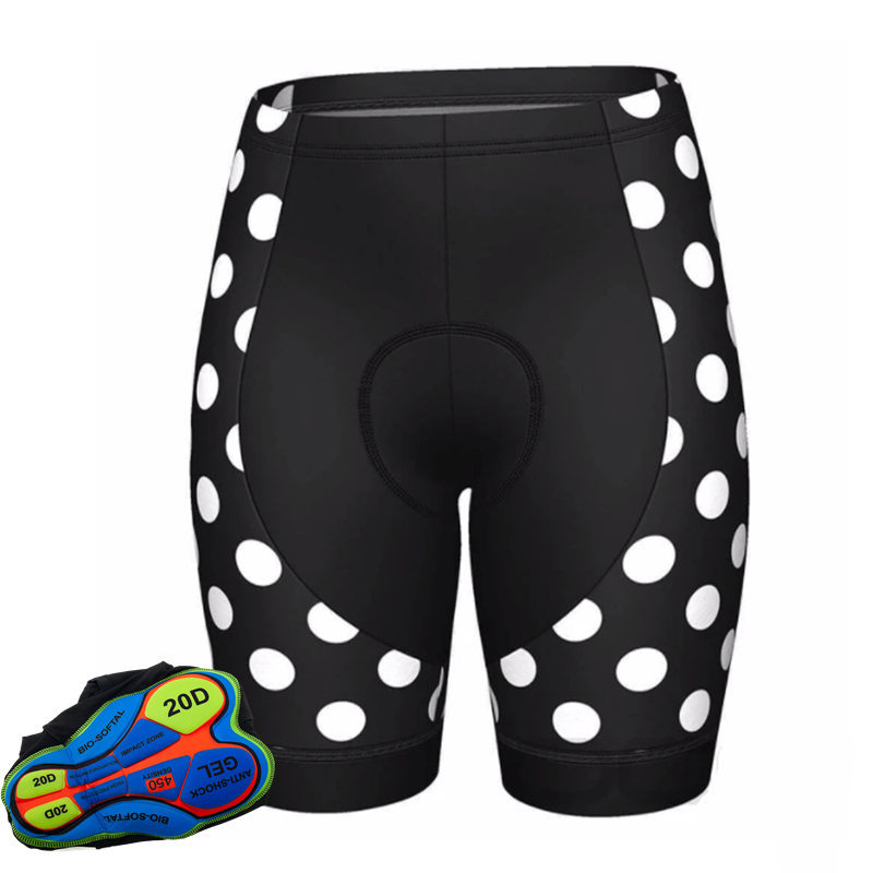 20D Gel Pad Fahrradstrumpfhose – Mountain Biking Shorts Women Bewertung und Preis