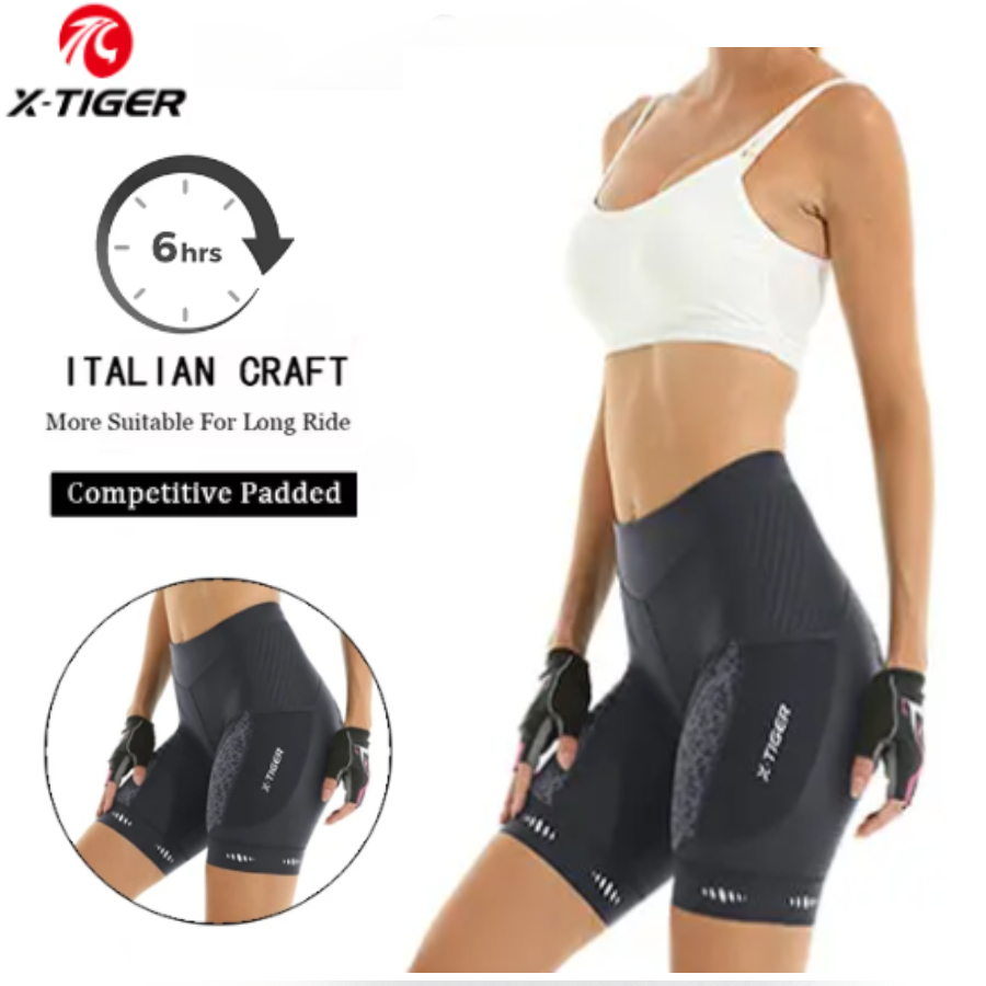 X-TIGER Frauen Radhose Rennrad – Mountain Biking Shorts Women Bewertung und Preis