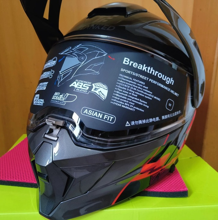 Tanked Helm Herren Integralhel – Mountain Biking Full Face Helmet Bewertung und Preis