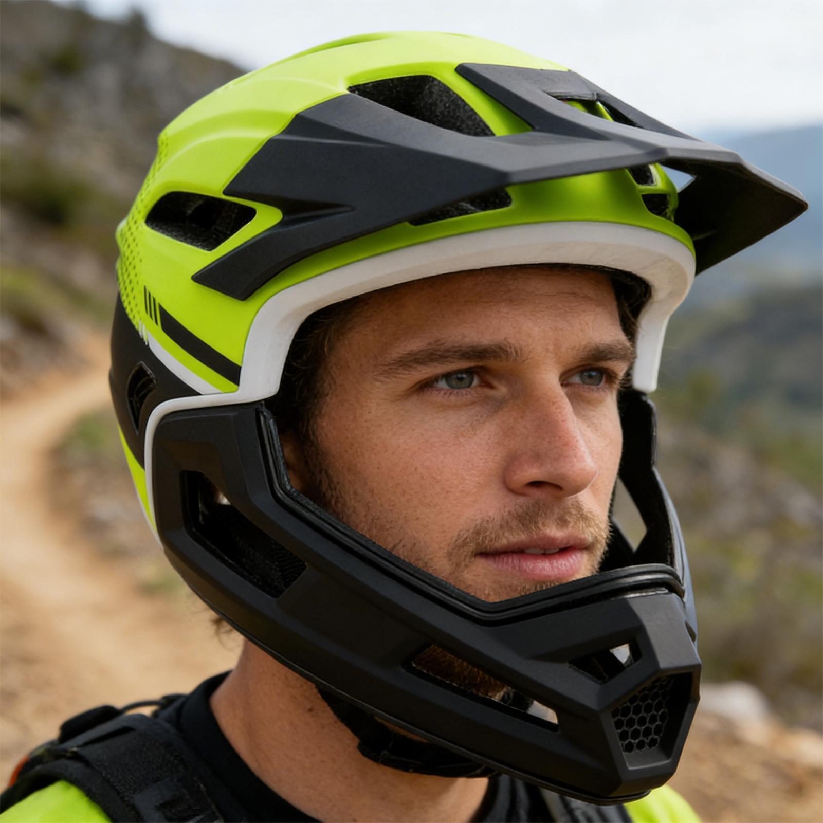 Mountainbike Full Face Helm Ra – Mountain Biking Full Face Helmet Bewertung und Preis