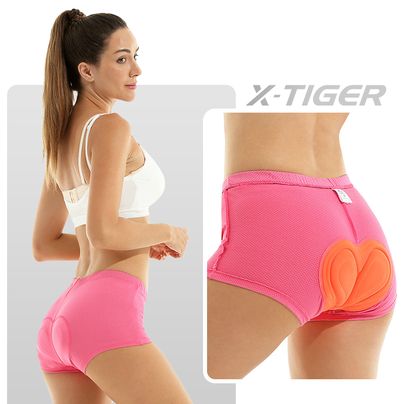 X-TIGER Damen Fahrradunterwäsc – Mountain Biking Shorts Women Bewertung und Preis