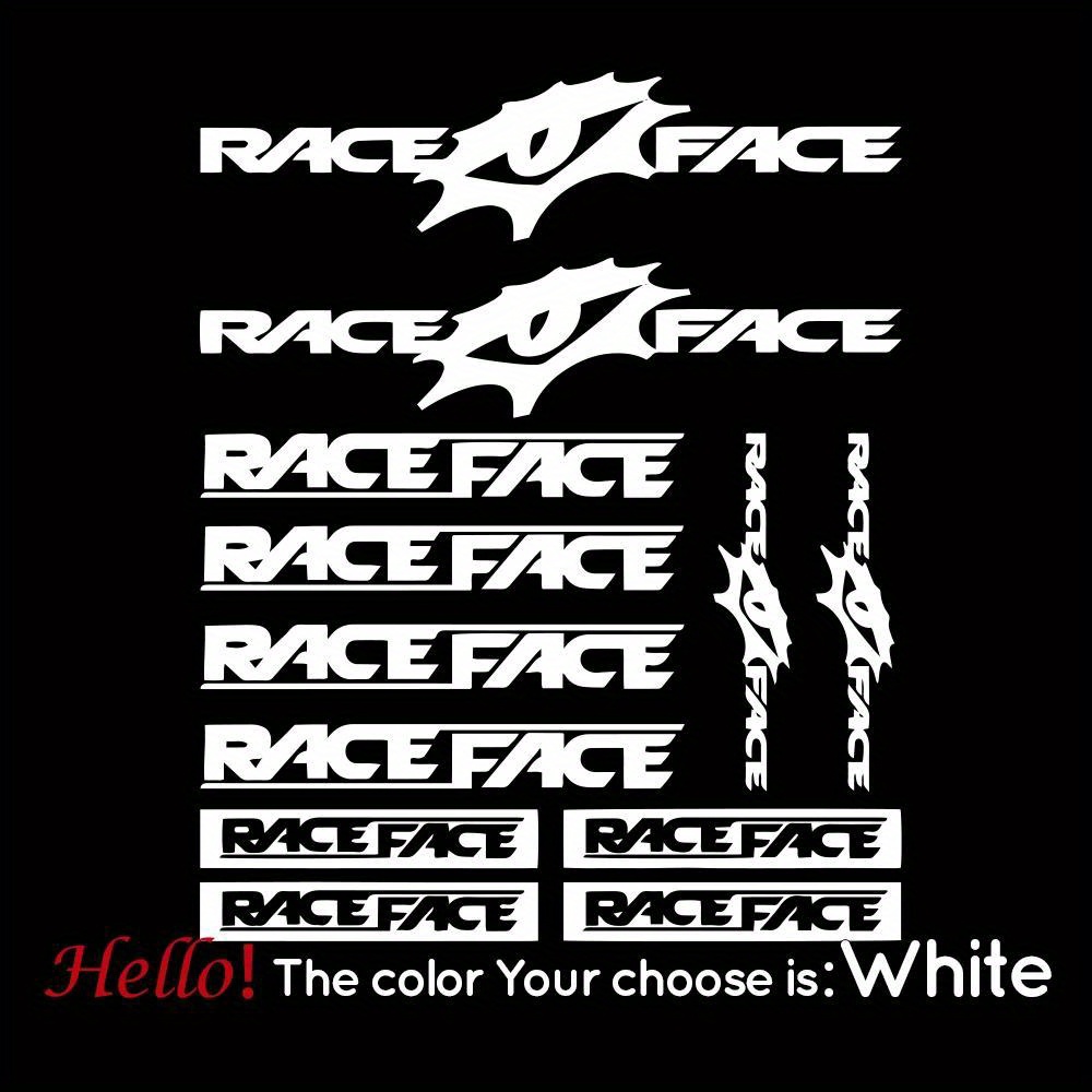 Race Face Fahrrad-Aufkleber-Se – Mountain Biking Races Bewertung und Preis